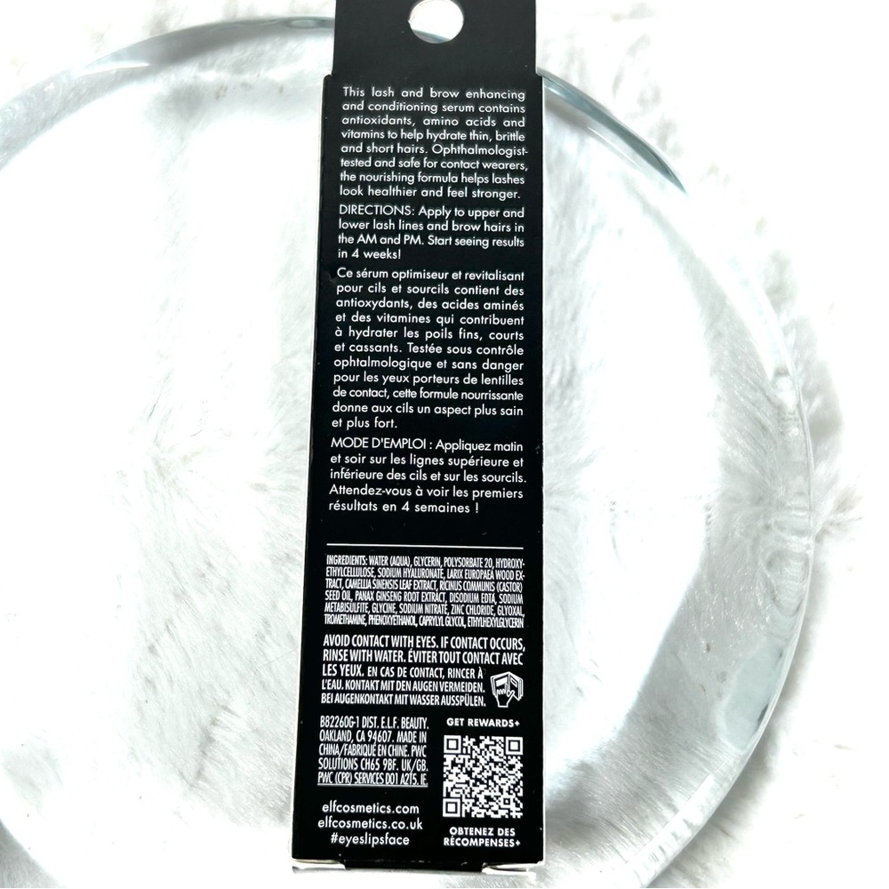 ELF Enhancing Lash & Brow Serum Full Size Transparent NEW - Picture 8 of 11